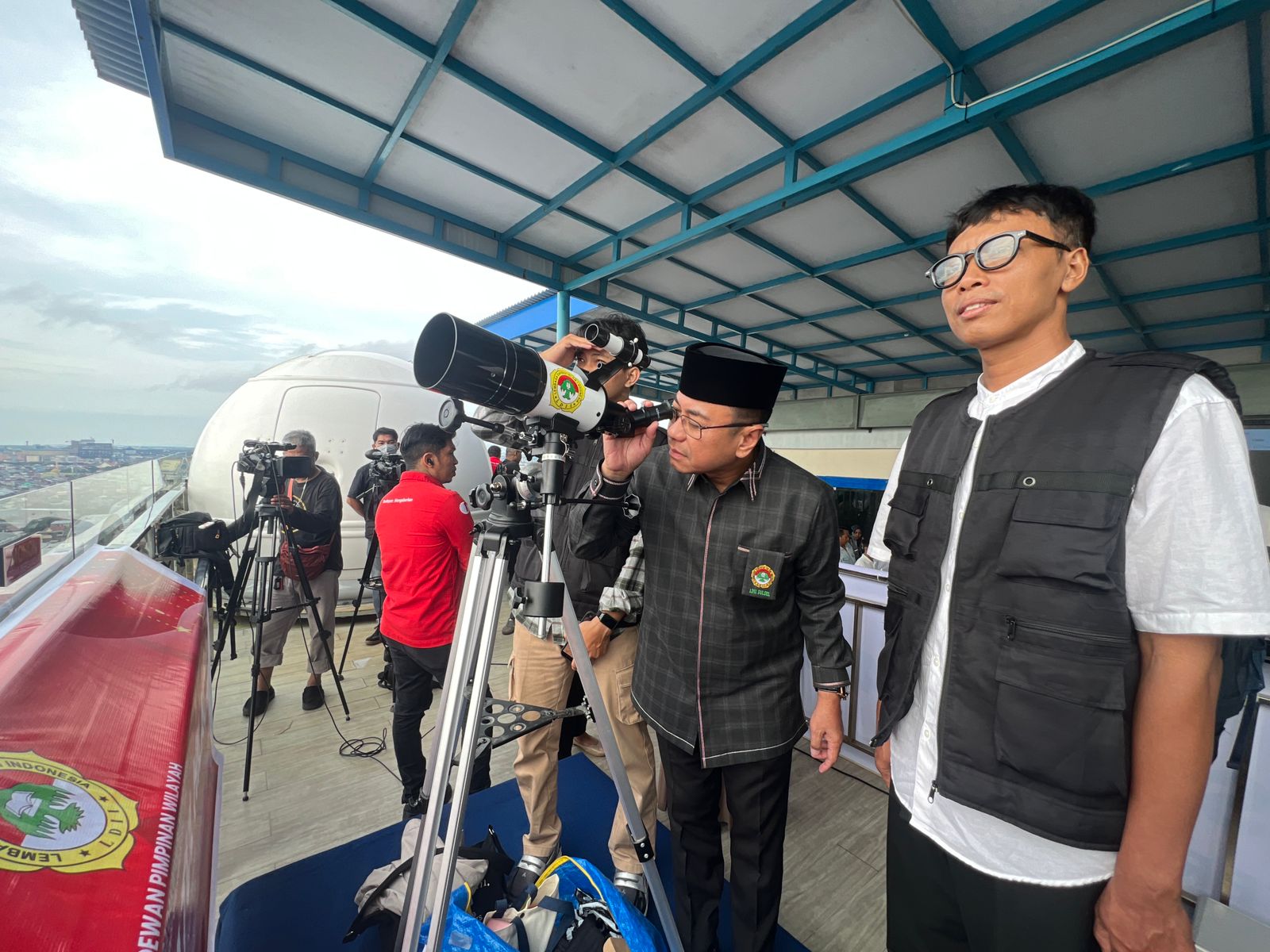 Hilal 1 Syawal 1447 H Belum Terlihat di Makassar, LDII Sulsel Ikut Rukyatul Hilal